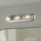 Designers Fountain Buena Vista 18in 3-Light Brushed Nickel Retro Modern Indoor Wall Sconce with Clear Glass Shades 6613-BN - alternate 3